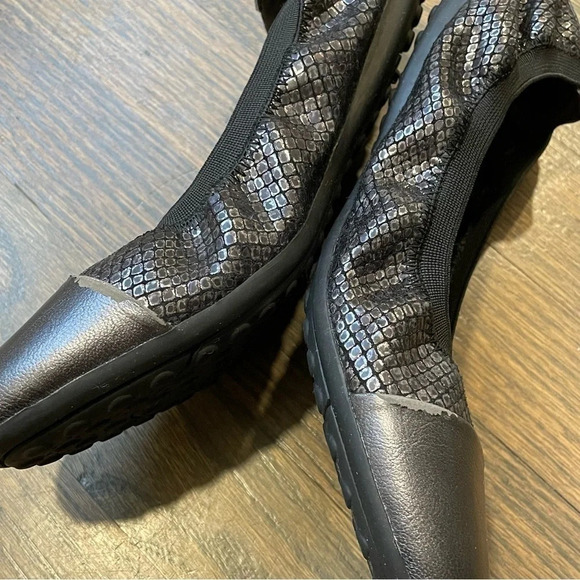 Geox Respira Piuma Ballet Flats Snakeskin Leather EU 39 US 6 - Picture 7 of 10